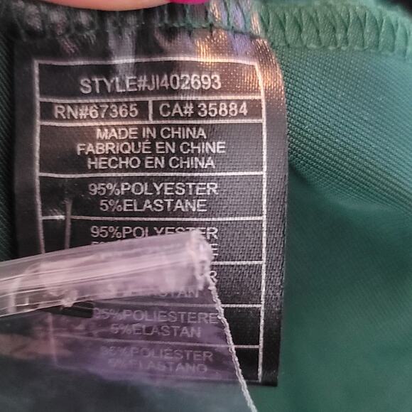 Jack by BB Dakota Velvet Hooded Wrap Jacket Emerald Green M NWT MSRP $88 - Picture 7 of 7